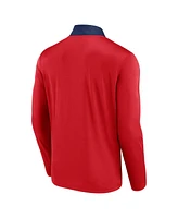 Fanatics Men's Red St. Louis Cardinals Unstoppable Quarter-Zip Top