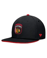 Fanatics Men's Black Chicago Blackhawks 2024 Nhl Draft Snapback Hat