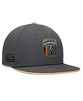 Fanatics Men's Charcoal Vegas Golden Knights 2024 Nhl Draft Snapback Hat