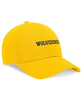 Jordan Men's Gold Michigan Wolverines 2024 On-Field Club Adjustable Hat