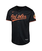 Nike Big Boys and Girls Black Baltimore Orioles Alternate Limited Jersey