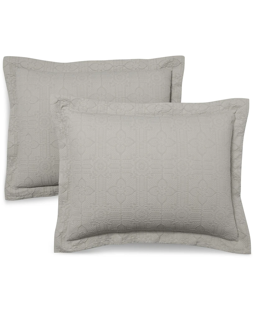 Lauren Ralph Sascha Textured Medallion Duvet Cover Set, King
