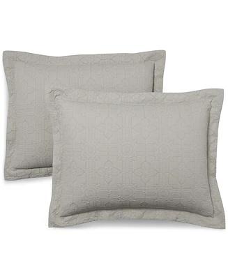 Lauren Ralph Sascha Textured Medallion Duvet Cover Set, King
