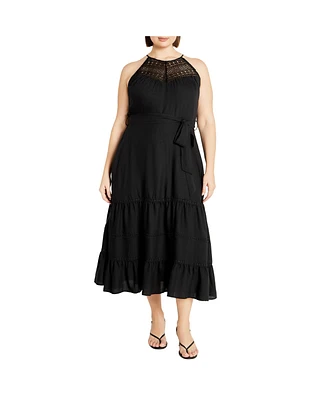 City Chic Women's Alessia Dress