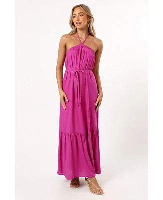 Petal and Pup Women's View Halterneck Maxi Dress