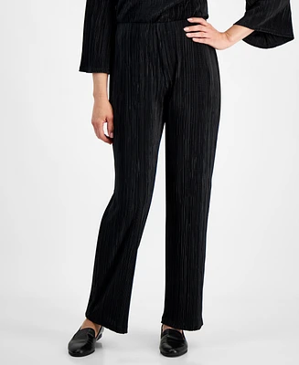 Jm Collection Women's Pleated Pants, Created for Macy's