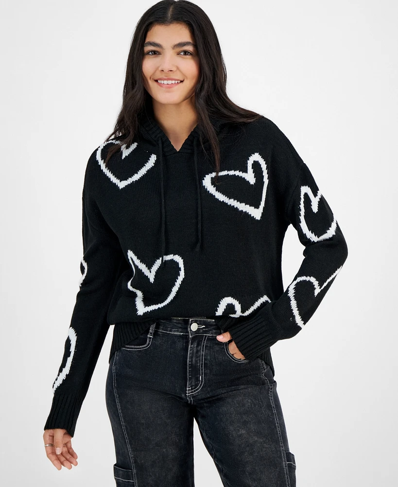 Just Polly Juniors' Novelty Hoodie Sweater