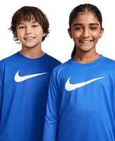 Nike Big Kids Legend Dri-fit Long-Sleeve T-Shirt