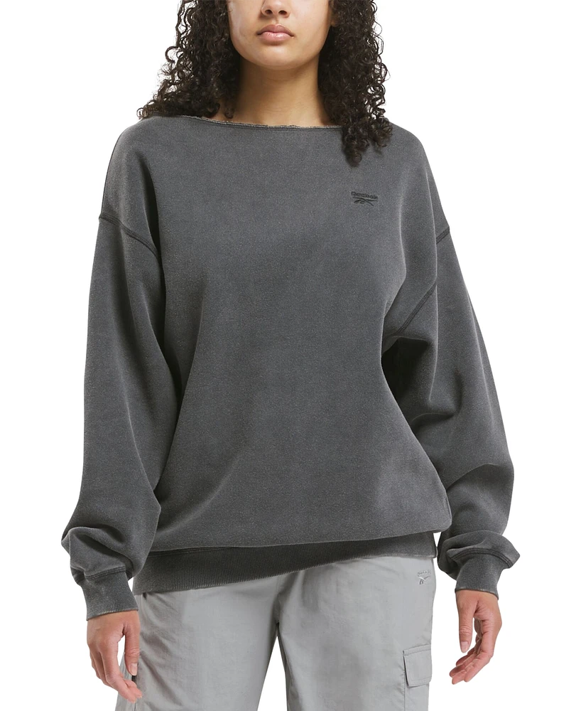 Reebok Women's Essential Fleece Cover-Up Top