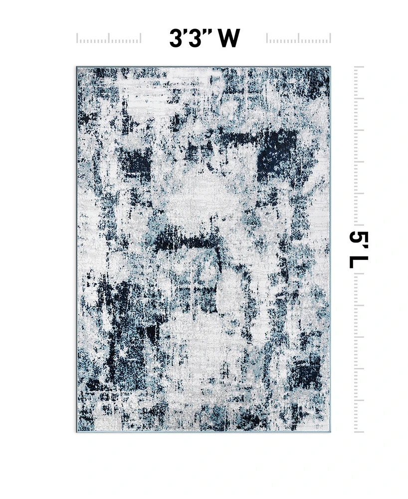 Main Street Rugs Wynn 937 3'3"x5' Area Rug