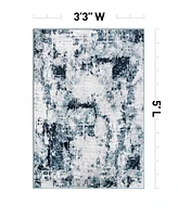 Main Street Rugs Wynn 937 3'3"x5' Area Rug