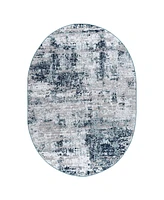 Main Street Rugs Wynn 5'x7' Oval Area Rug