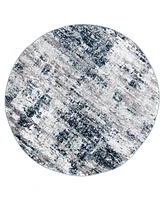 Main Street Rugs Wynn 8'x8' Round Area Rug