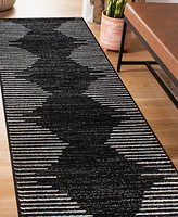 Main Street Rugs County 385 2'7"x8' Runner Area Rug