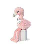 Aurora Small Flora Flamingo Precious Moments Inspirational Plush Toy Pink 8.5"