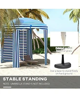 Streamdale Furniture Cabana Beach Umbrella Shade, Coolness, and Protection in One!