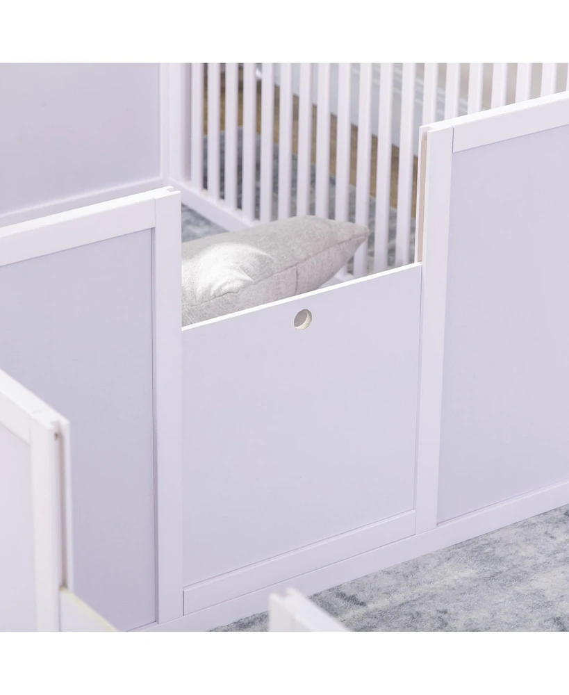 Streamdale Furniture Versatile Whelping Box for Large, Medium, and Small Dog Breeds