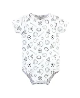 Hudson Baby Boys Cotton Bodysuits