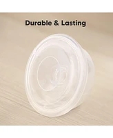 KeaBabies Breast Pump Flange Insert 13/17/21/24/27mm, Compatible With Pulse S10 Pro, Bpa-Free Replacement Parts