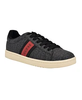 Guess Men's Lomynz Branded Lace Up Fashion Sneakers