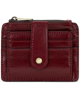 Patricia Nash Cassis Id Small Printed Leather Wallet