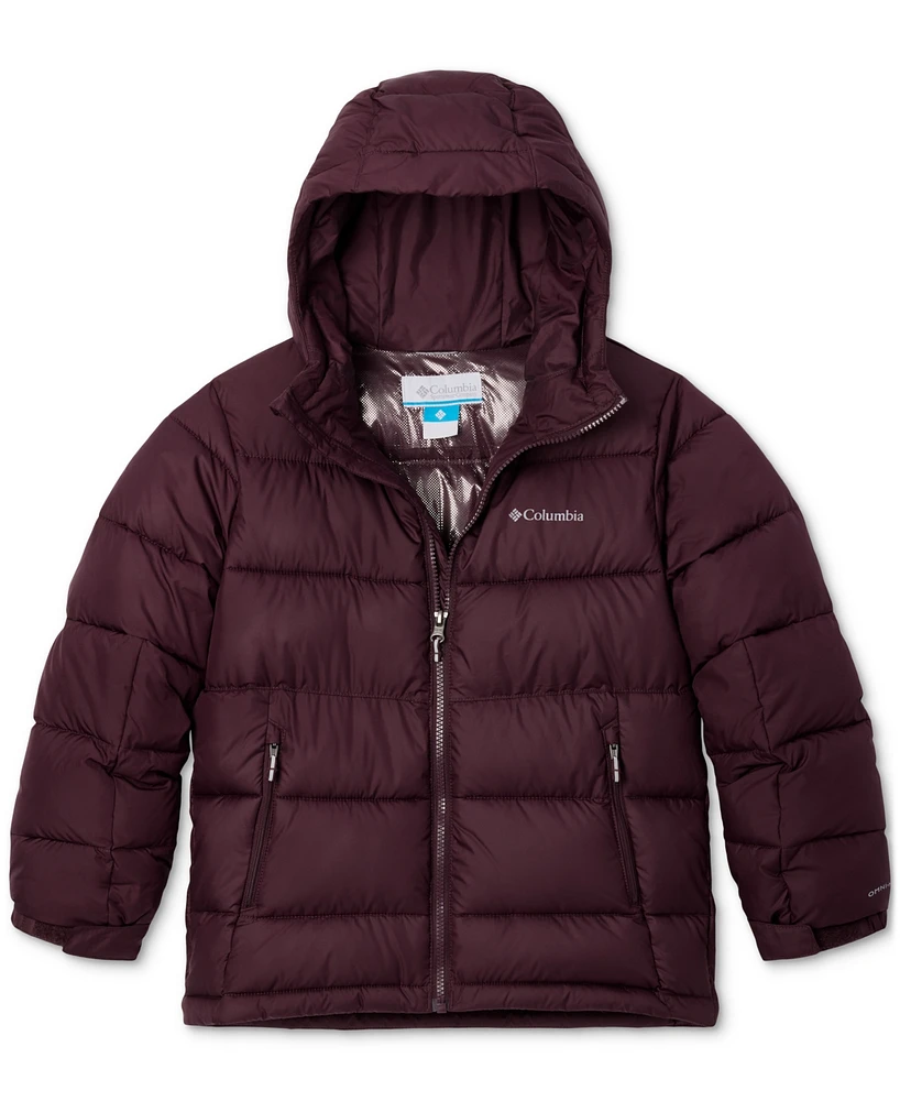 Columbia Big Girls Pike Lake Ii Quilted Full-Zip Hooded Puffer Jacket