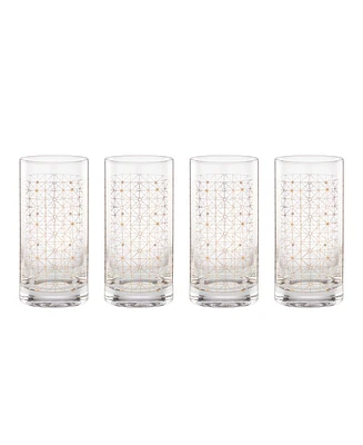 Lenox Tuscany Classics Gold Dust Highballs, Set Of 4