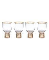 Lenox Tuscany Classics Gold Frost Wine Glasses, Set Of 4