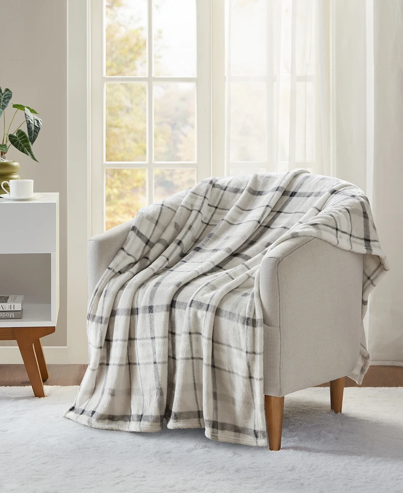 Premier Comfort Cozy Plush Printed Throw, 50" x 70