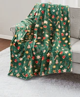 Premier Comfort Cozy Plush Printed Throw, 50" x 70", Exclusively at Macy's