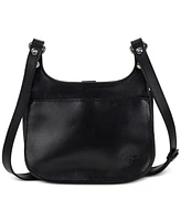 Patricia Nash Linny Small Leather Saddle Bag