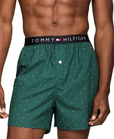 Tommy Hilfiger Men's Patterned Woven Boxers