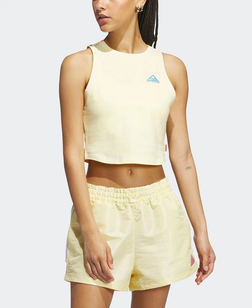 Adidas Women' Sunglass Pack Cropped Tank Top