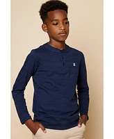 B by Brooks Brothers Big Boys Henley Shirt