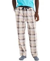 Nautica Men's Classic-Fit Plaid Fleece Pajama Pants