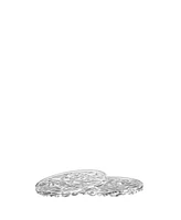 Orrefors Carat Coaster Barware Pair