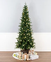 National Tree Company Duxbury Hinged Tree, 7 feet.