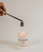Sweet Water Decor Best Grandma Ever Soy Candle - Clear Jar - 9 oz Wildflowers and Salt