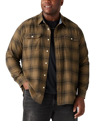 Levi's Men's Tall Classic Plaid Worker Shirt