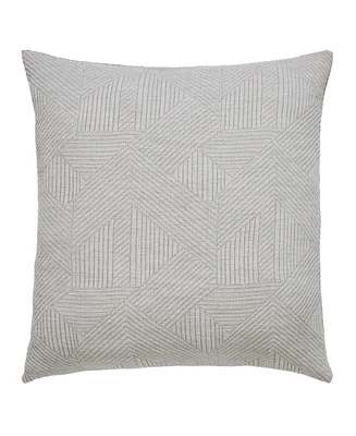 Ihi Home Park Cotton Euro Sham, Grey