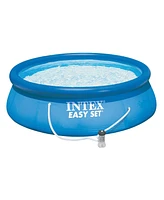 Intex 15'x48" Inflatable Pool with Ladder, Pump and Deluxe Pool Maintenance Kit