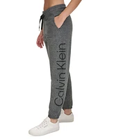 Calvin Klein Performance Women's Fleece Vertical Logo Joggers