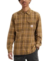 Levi' Men's Relaxed Fit Workwear Long Sleeve Button-Front Shirt