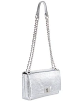 I.n.c. International Concepts Mini Ajae Metallic Croc Shoulder Bag, Created for Macy's