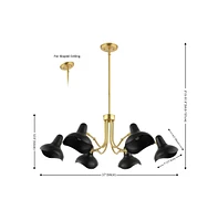 Safavieh Mykola 6 Light Chandelier