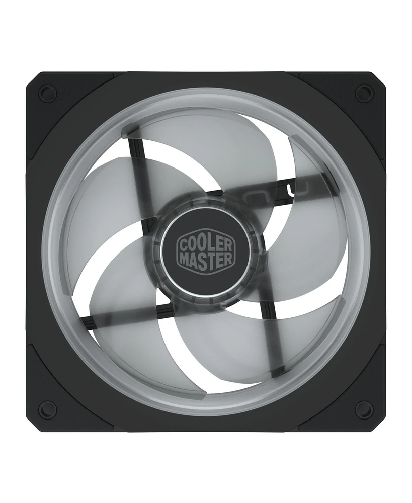 Coolermaster Cooler Master Masterfan SF120P Argb Square-Frame Fan with Customizable Lighting