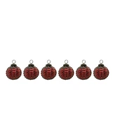 Slickblue Glass Ball Ornament (Set of 6