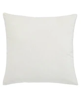 Ihi Home Solid Velvet Pillow Front and Back Velvet, 22"Sq