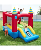 Slickblue Inflatable Kids Bounce Castle with 480W Blower