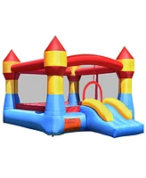 Slickblue Inflatable Bounce House Castle Jumper Without Blower